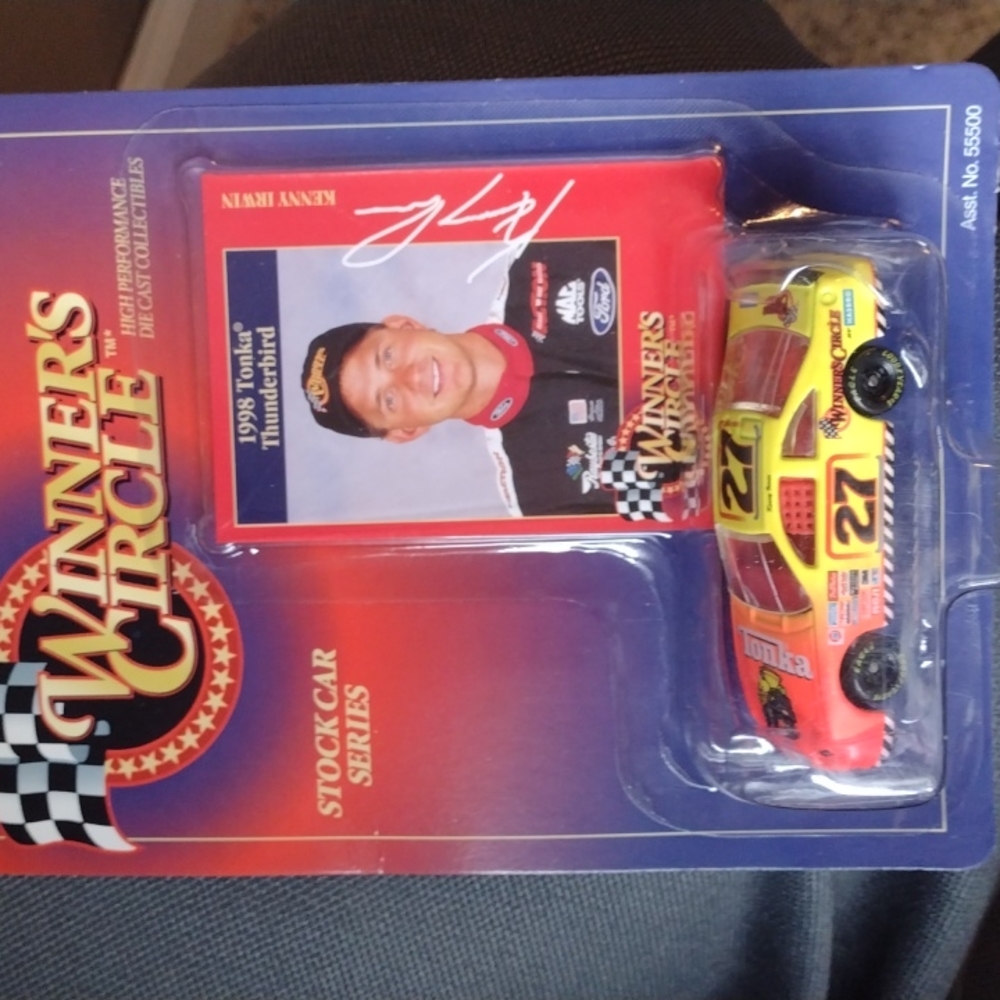 Kenny Irwin nascar 1998 Tonka Thunderbird car. In original package